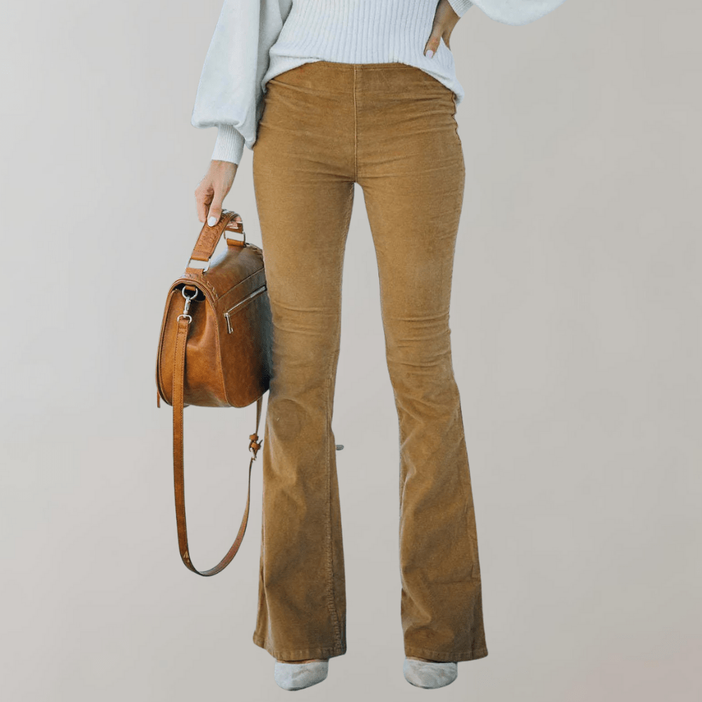 Azucena® | Flared Trousers With High Trousers