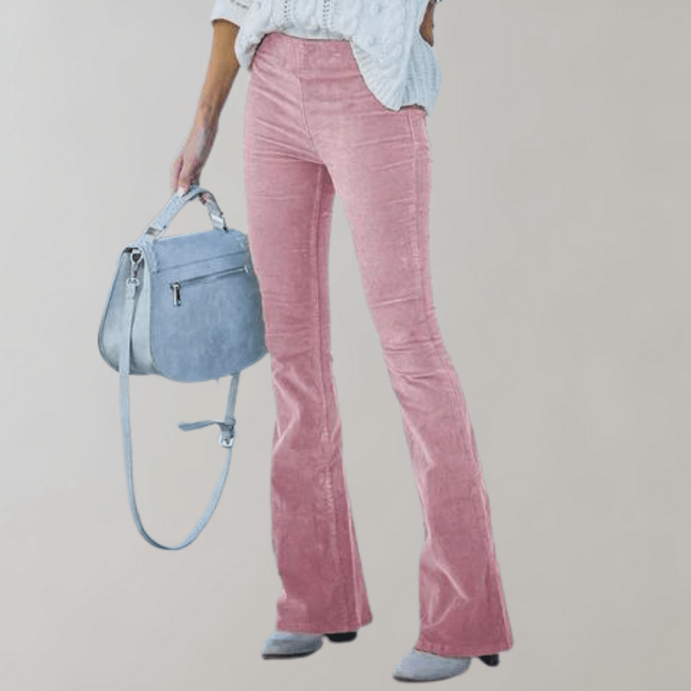 Azucena® | Flared Trousers With High Trousers