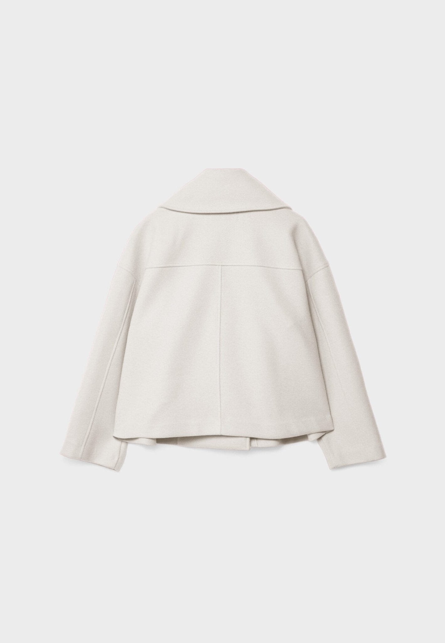April | Women's Oversized Double-Breasted Short Jacket