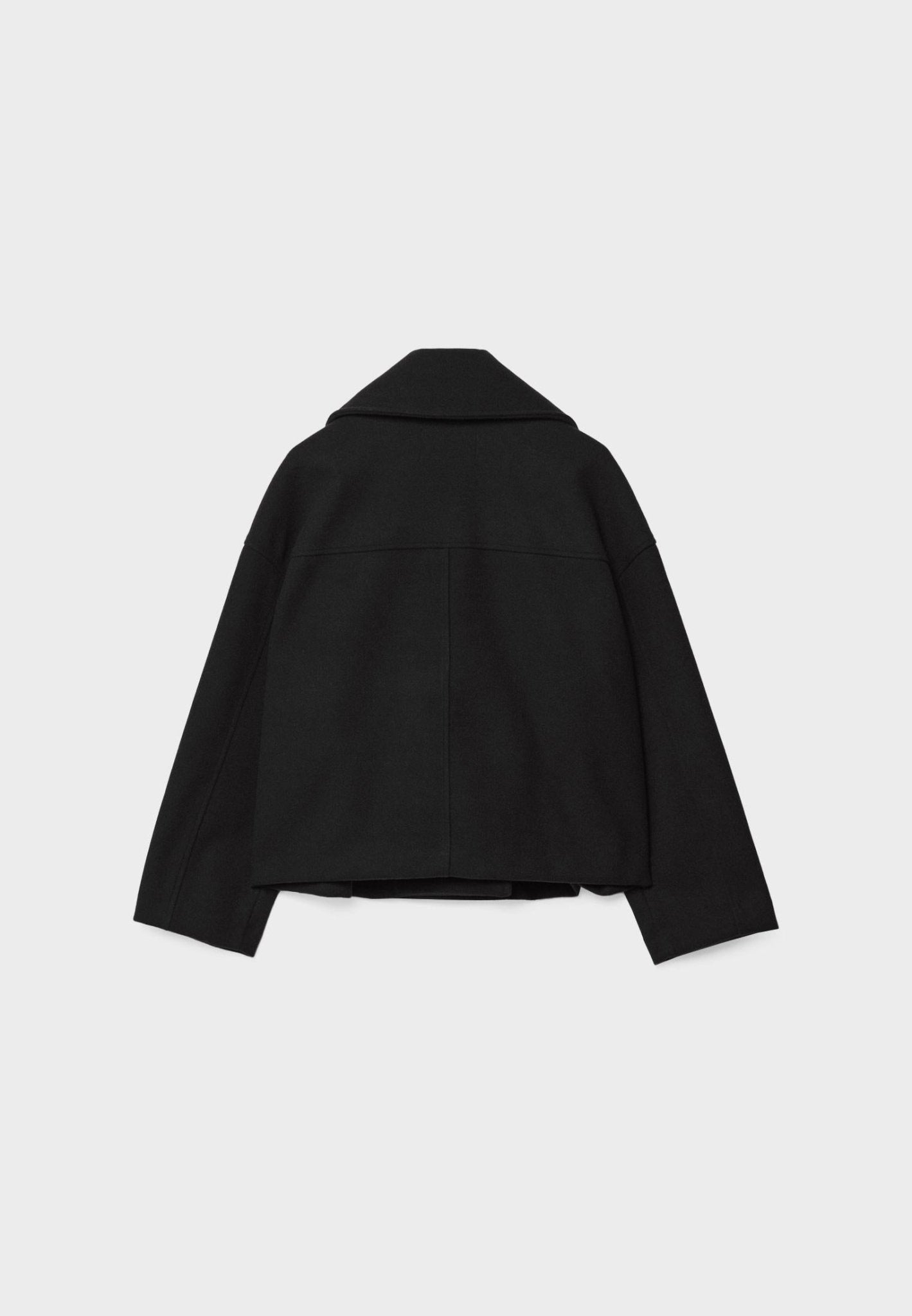 April | Women's Oversized Double-Breasted Short Jacket