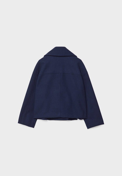 April | Women's Oversized Double-Breasted Short Jacket