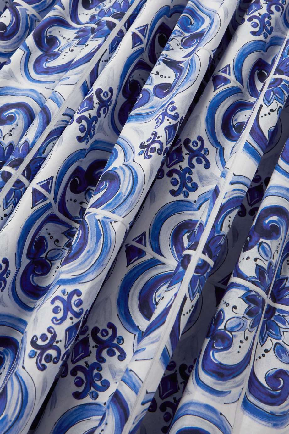 Barbara® | Printed maxi dress with tied straps