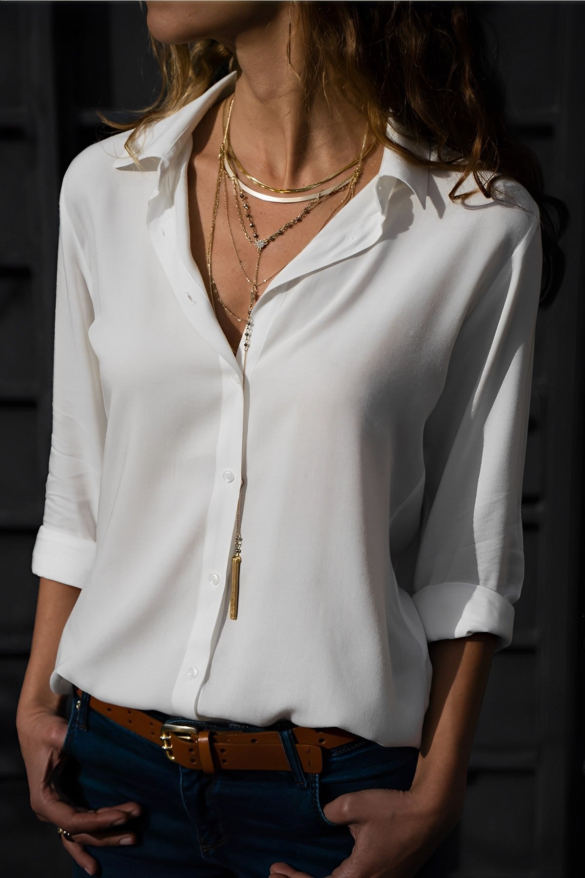 Ariadna® | Smart Casual Summer Shirt For Women