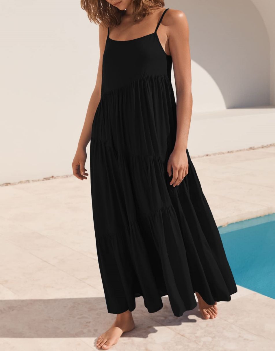 Abelia® | Asymmetrical Maxi Dress For Summer