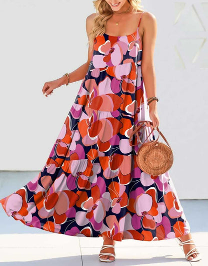 Abelia® | Asymmetrical Maxi Dress For Summer