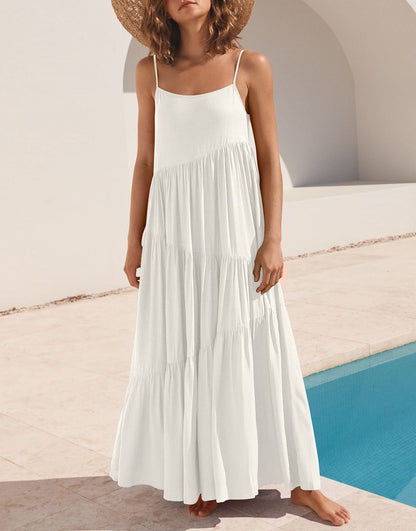 Abelia® | Asymmetrical Maxi Dress For Summer