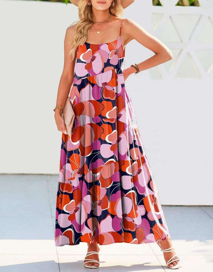 Abelia® | Asymmetrical Maxi Dress For Summer