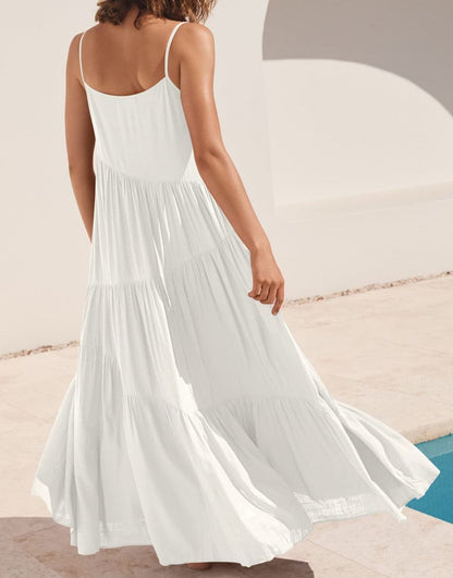 Abelia® | Asymmetrical Maxi Dress For Summer