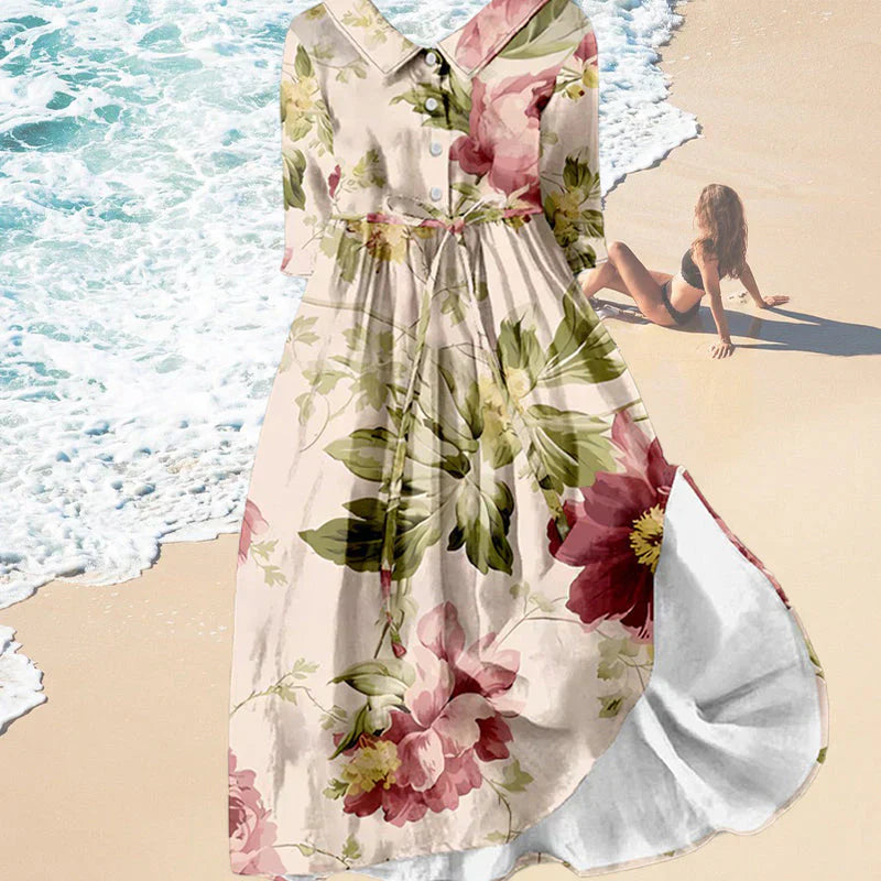 Blanca® | Floral print lace dress