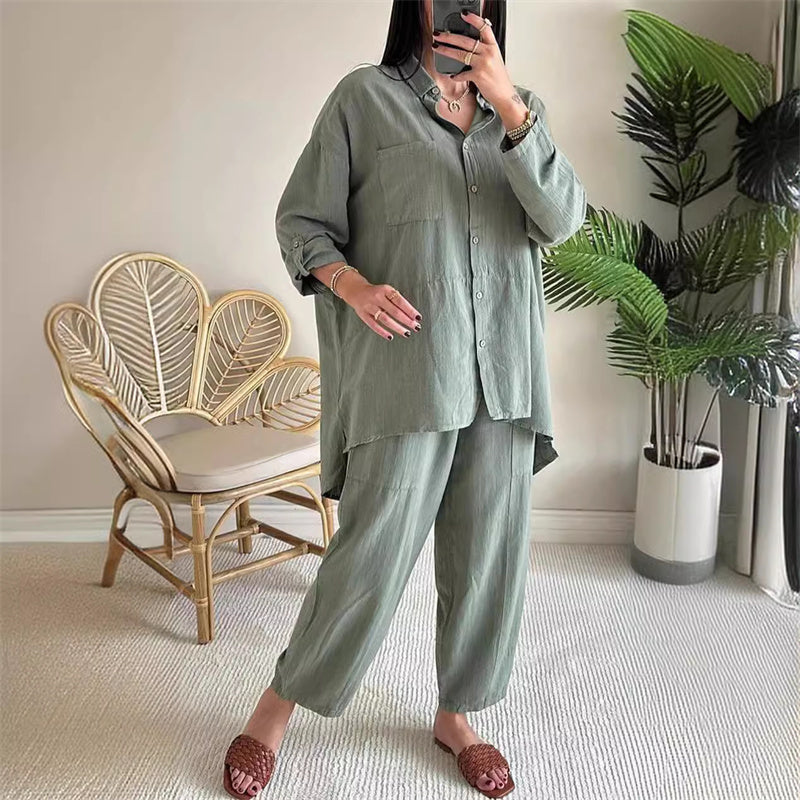 Claudia® | 2 piece outfits for women, oversized shirt and pants