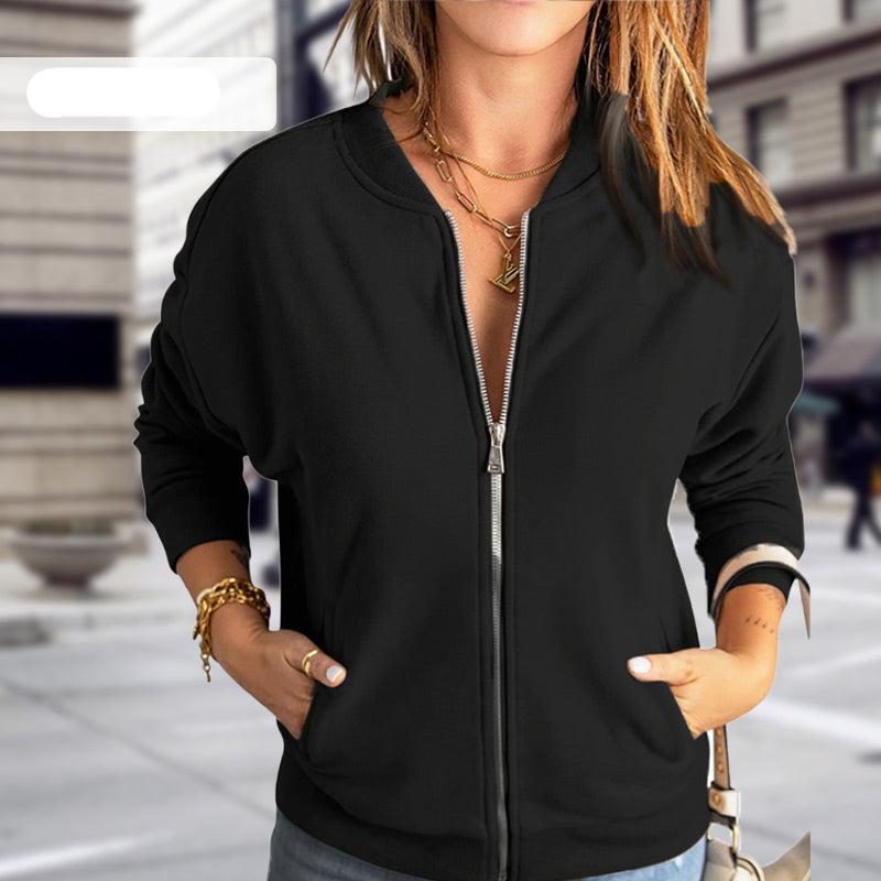 Scarlett | Women's Zip-Up Bomber Jacket