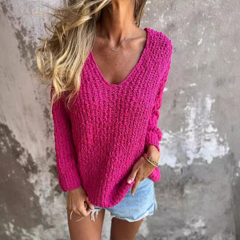 Bella® | V-neck sweater