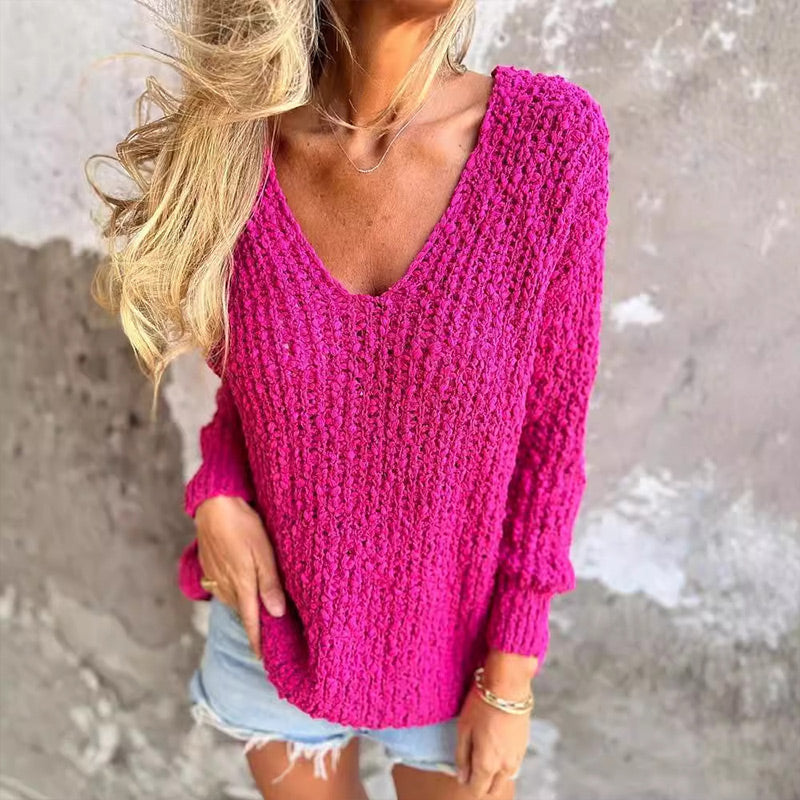 Bella® | V-neck sweater