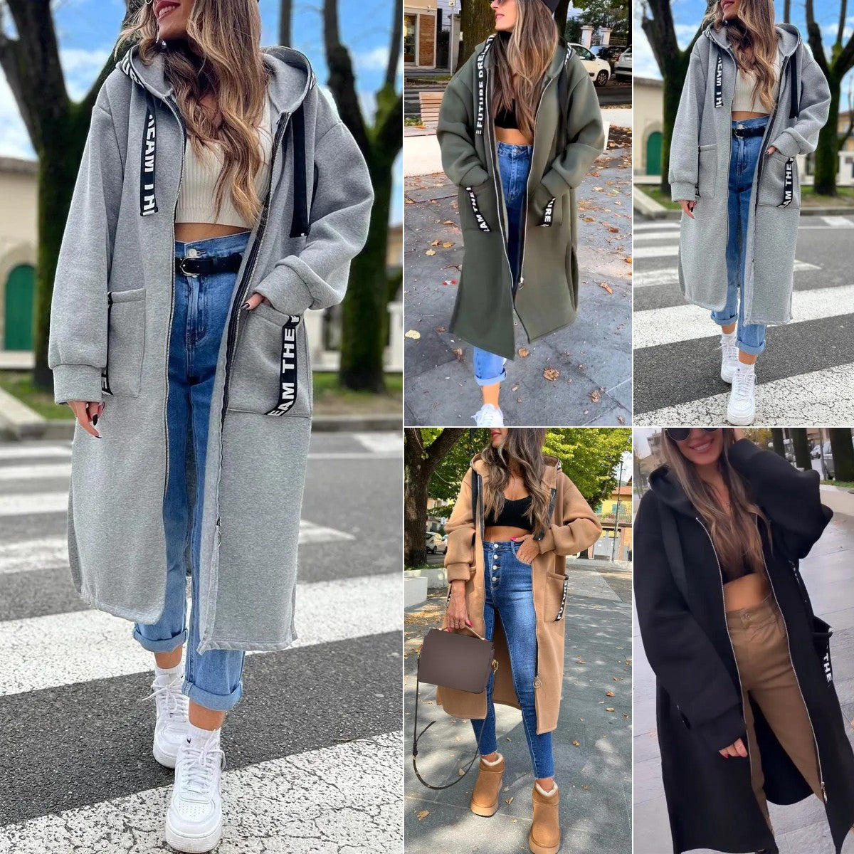 Cristina | Oversized Comfort Hoodie Coat
