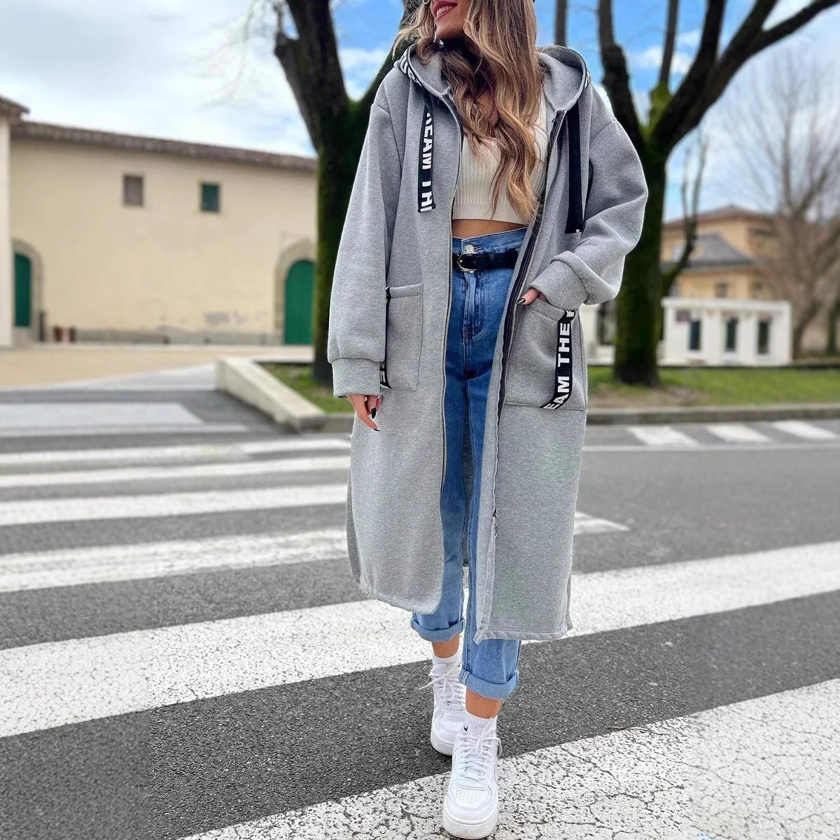 Cristina | Oversized Comfort Hoodie Coat