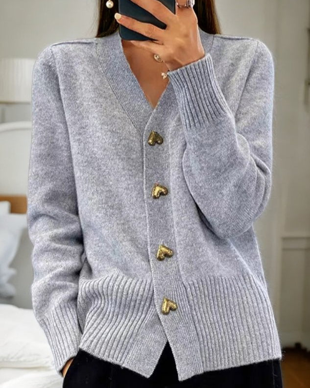 Chelsea | Women's V-Neck Cardigan Sweater