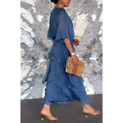 Mackenzie | Elegant Cascade Gown for All Occasions