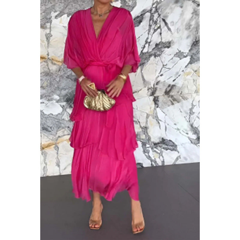 Mackenzie | Elegant Cascade Gown for All Occasions