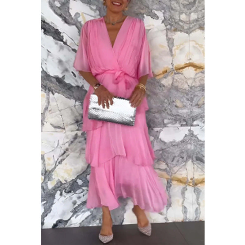 Mackenzie | Elegant Cascade Gown for All Occasions