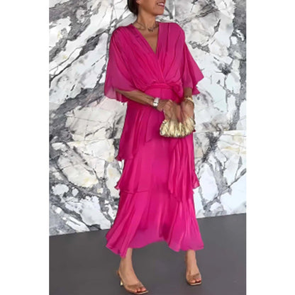 Mackenzie | Elegant Cascade Gown for All Occasions