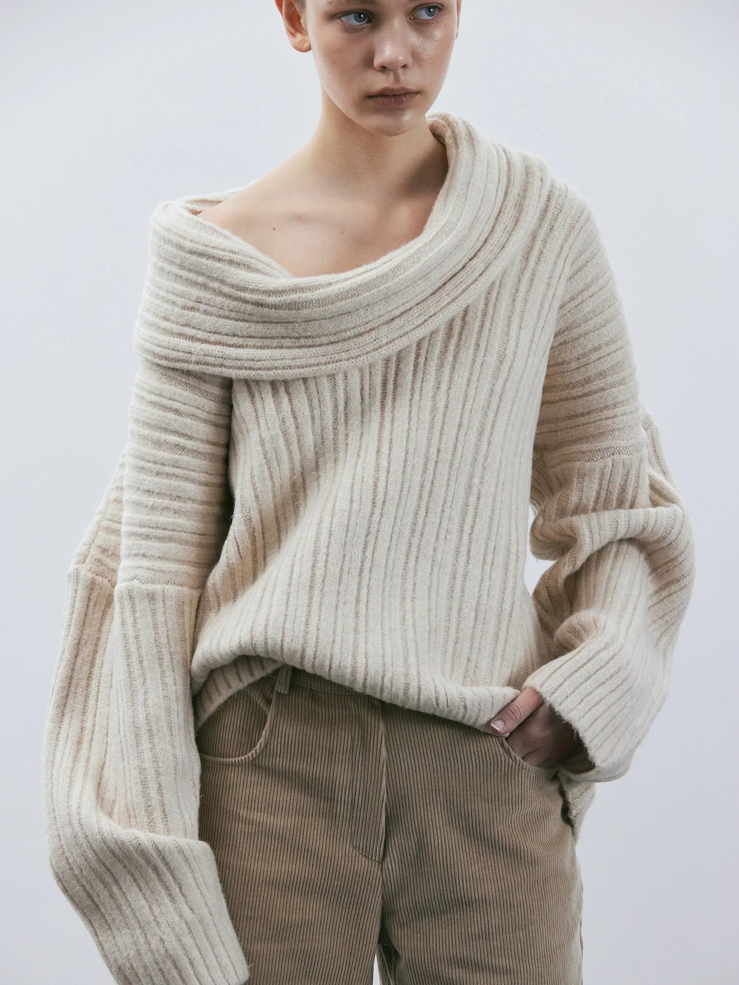 Carmen | Women's plus size knitted sweaters