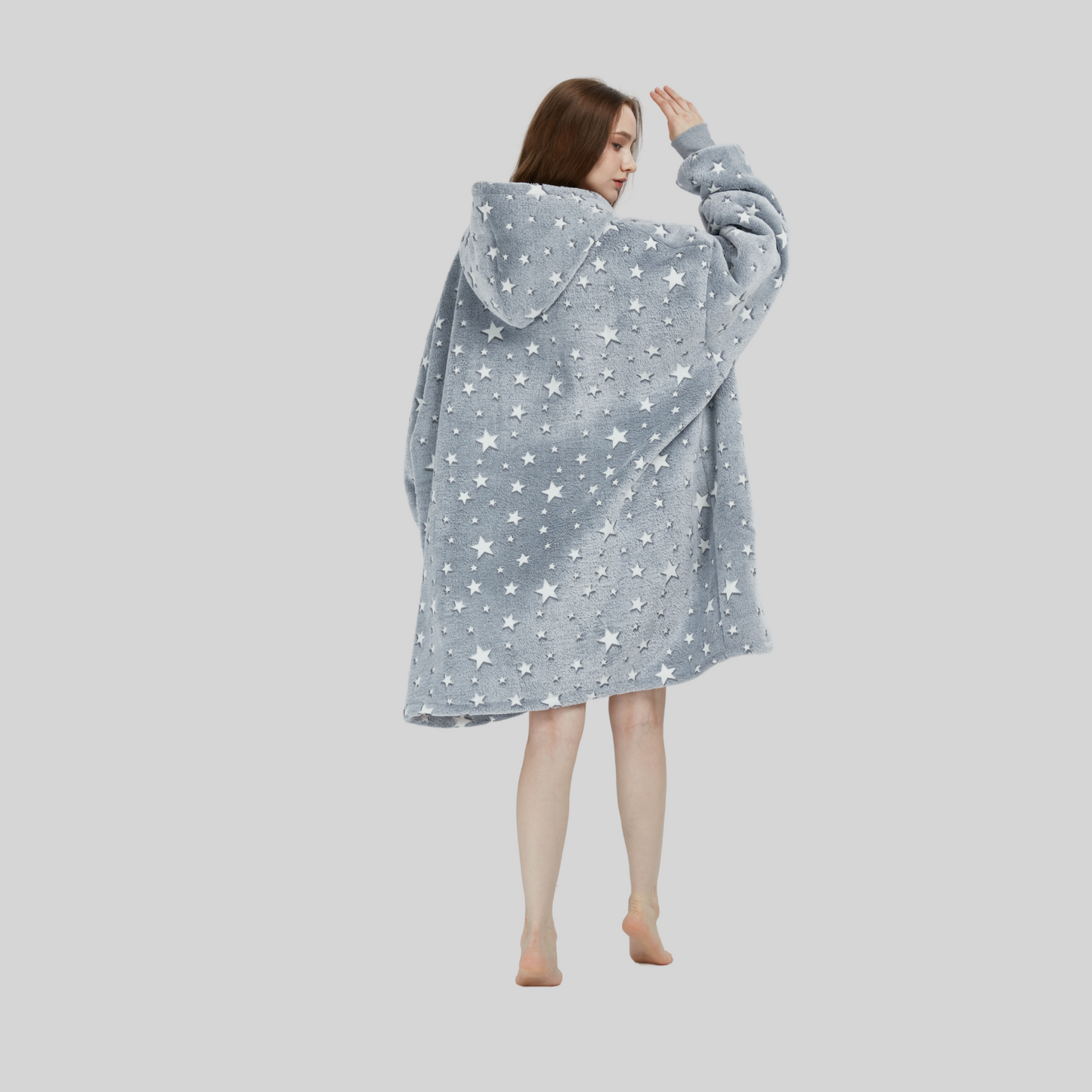 Beatriz® | Warm unisex blanket fleece hoodie