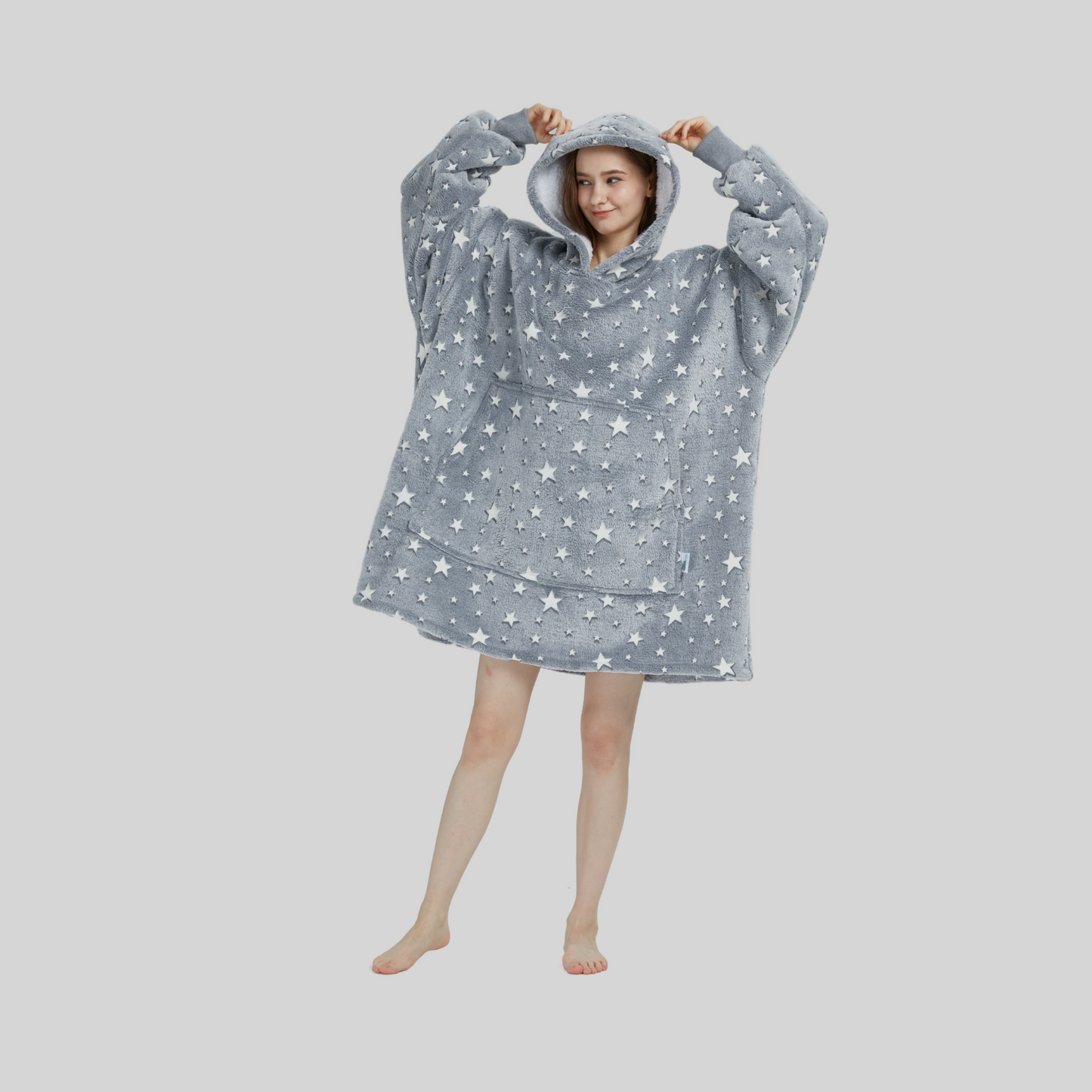 Beatriz® | Warm unisex blanket fleece hoodie