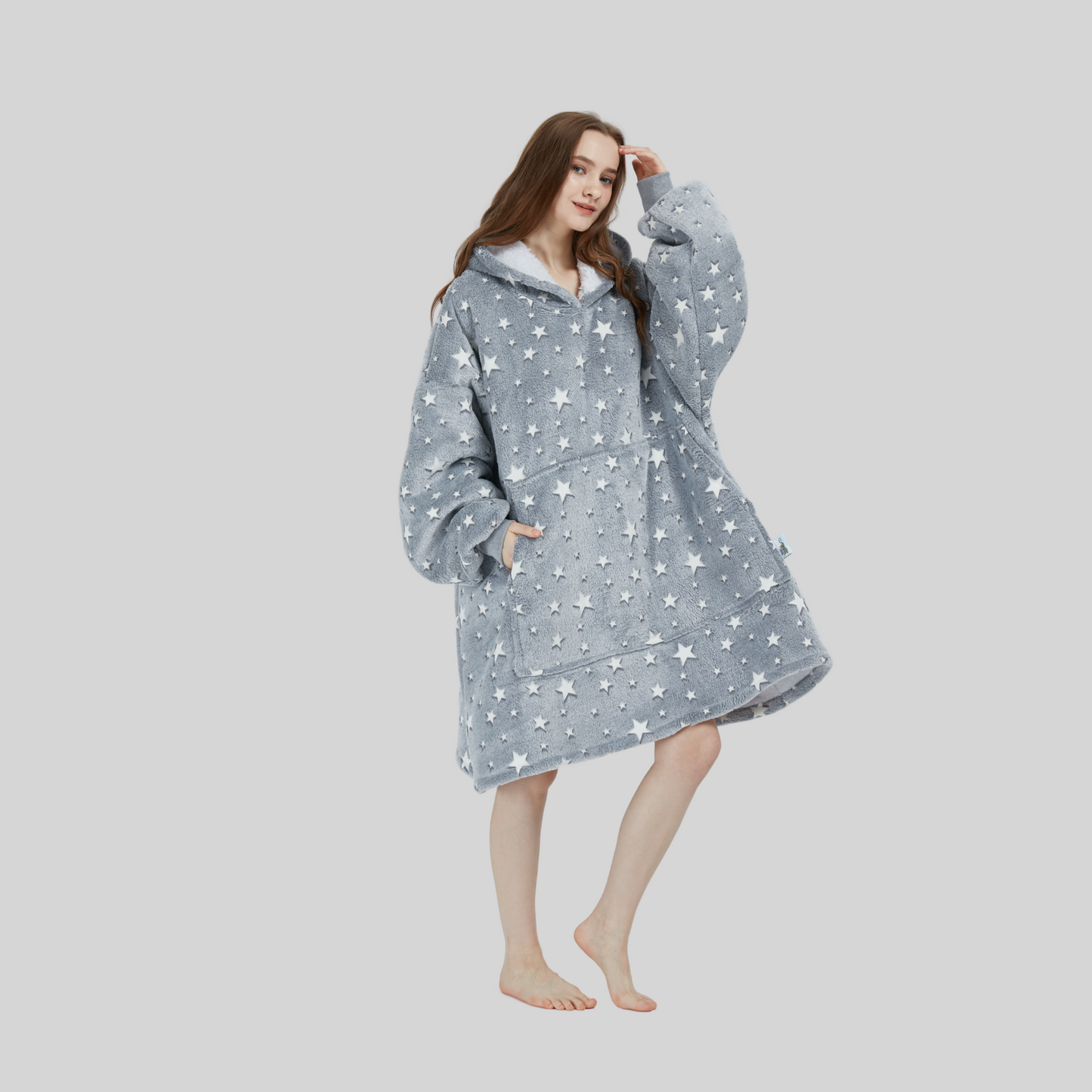 Beatriz® | Warm unisex blanket fleece hoodie