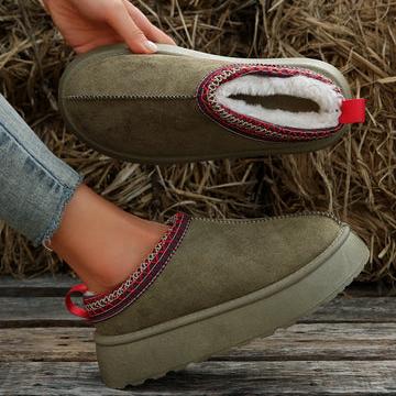 Alba | Warm snow boots with thick sole