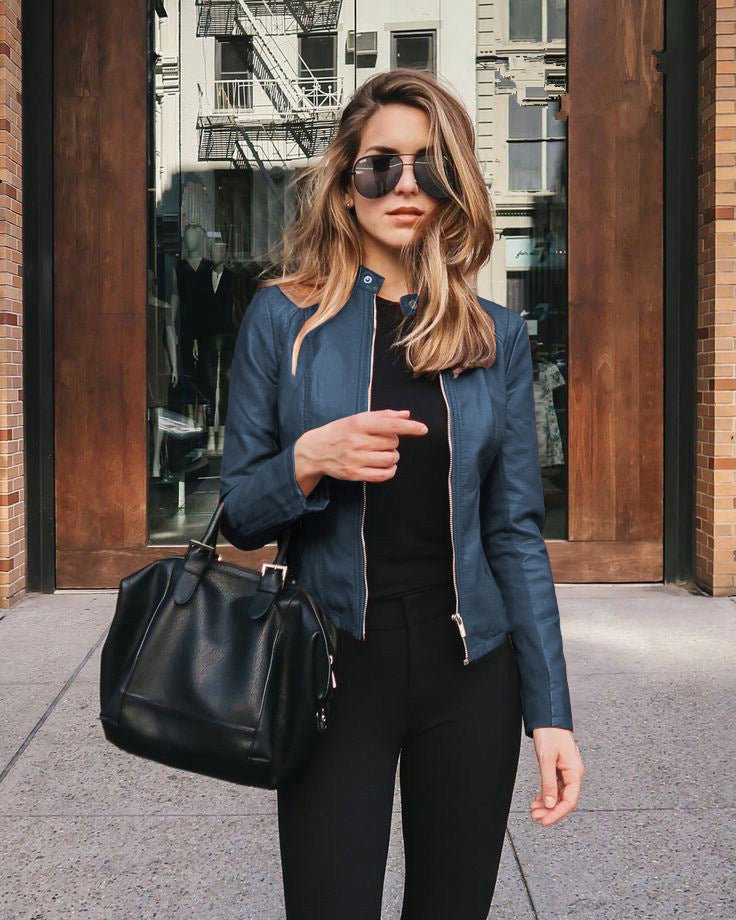 Anjana® | Fashionable Leather Jacket