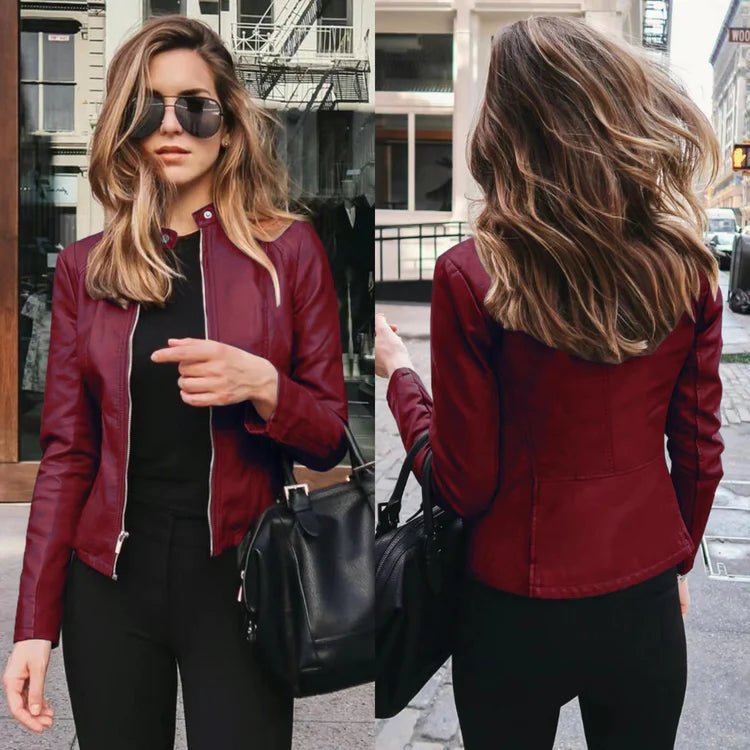 Anjana® | Fashionable Leather Jacket