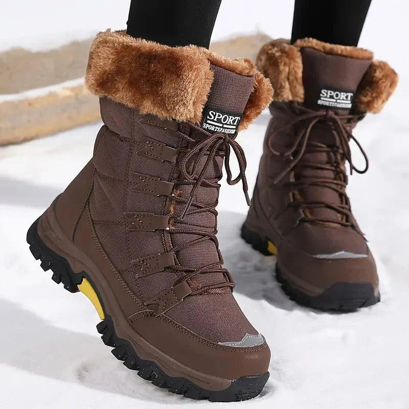 Camila | Waterproof winter boots with non slip sole