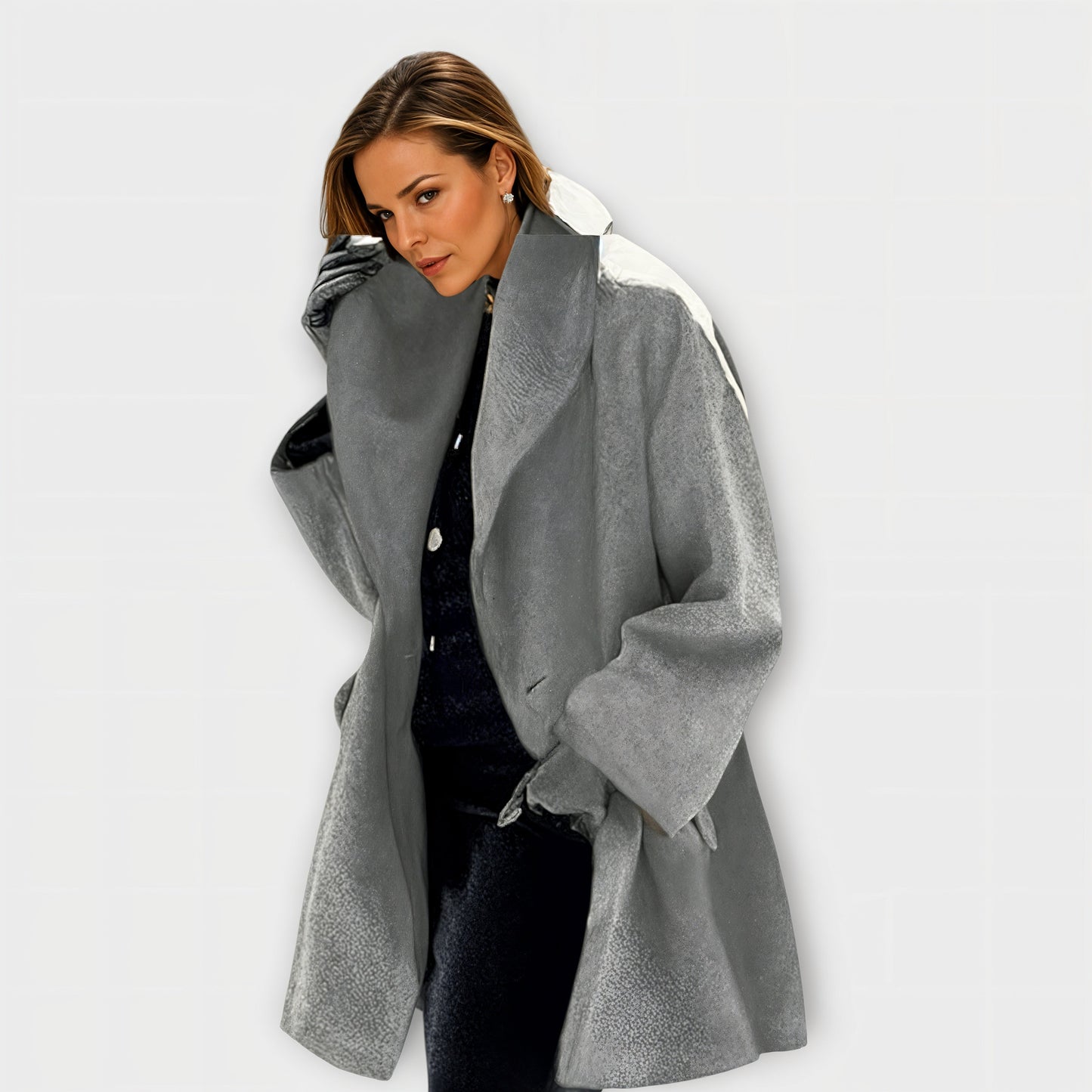 Elara® | Luxurious windproof wool jacket
