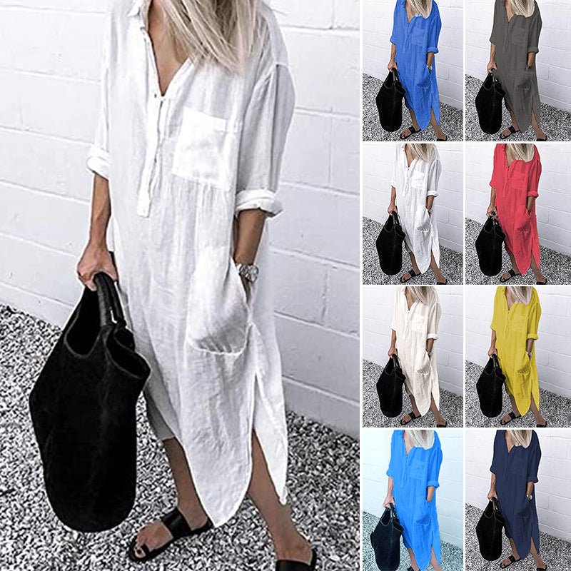 Cheryl | Casual Comfort Dress - Versatile Feminine Dress for Everyday Wear