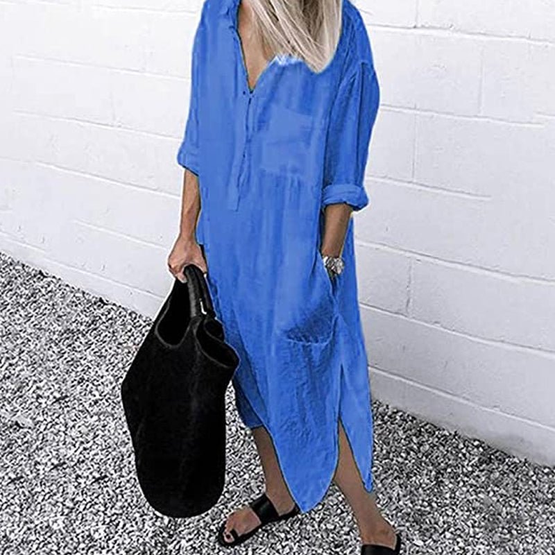 Cheryl | Casual Comfort Dress - Versatile Feminine Dress for Everyday Wear