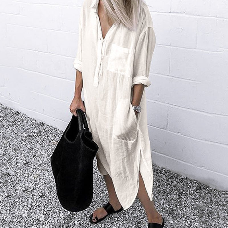Cheryl | Casual Comfort Dress - Versatile Feminine Dress for Everyday Wear