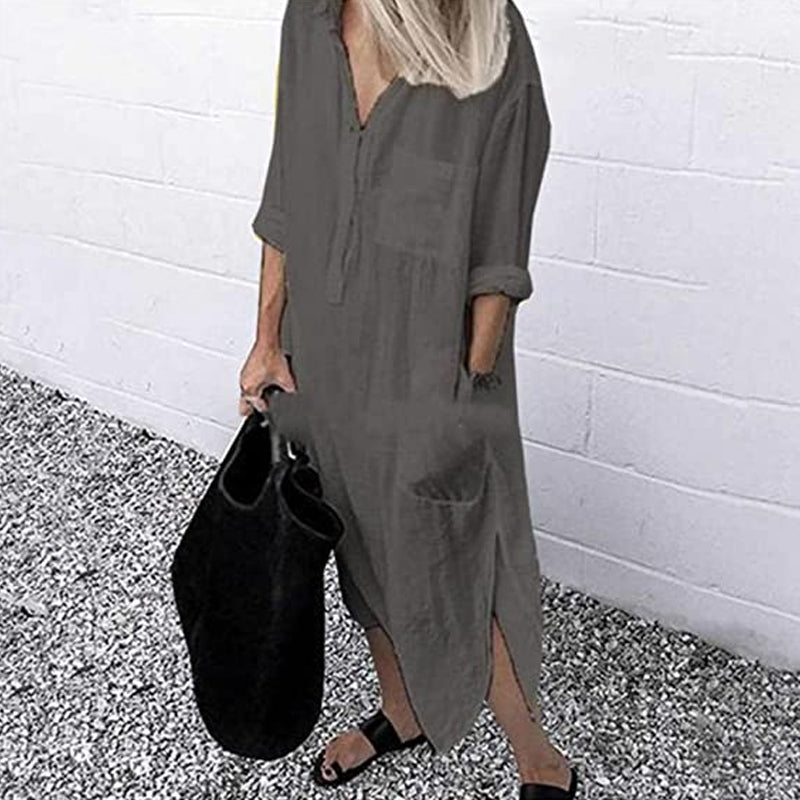 Cheryl | Casual Comfort Dress - Versatile Feminine Dress for Everyday Wear