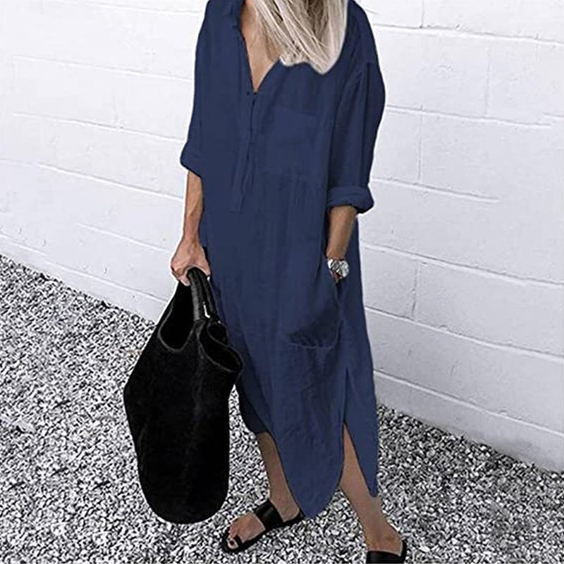Cheryl | Casual Comfort Dress - Versatile Feminine Dress for Everyday Wear