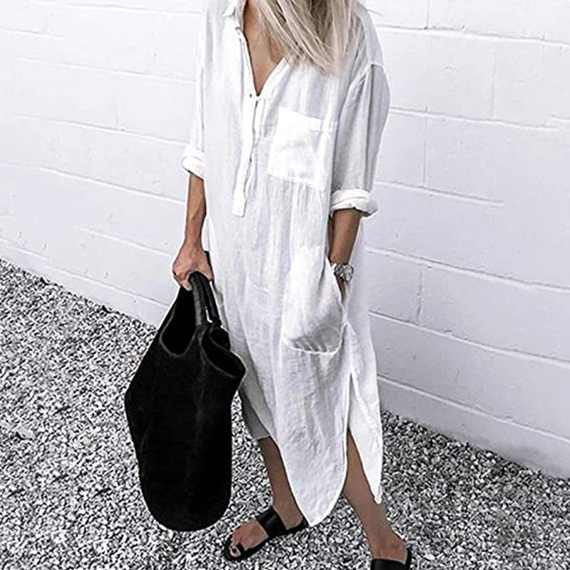 Cheryl | Casual Comfort Dress - Versatile Feminine Dress for Everyday Wear