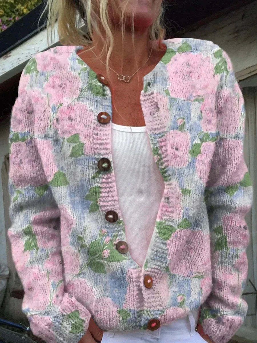 Dafne® | STYLISH FLORAL CARDIGAN