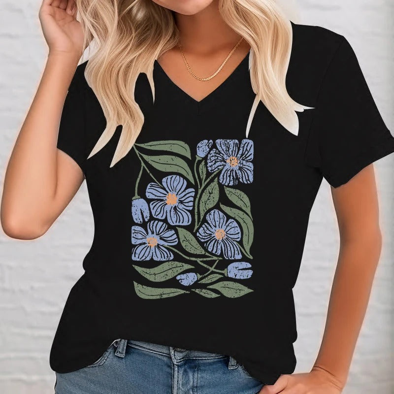 Brokton® | Vintage Floral Shirts For Women