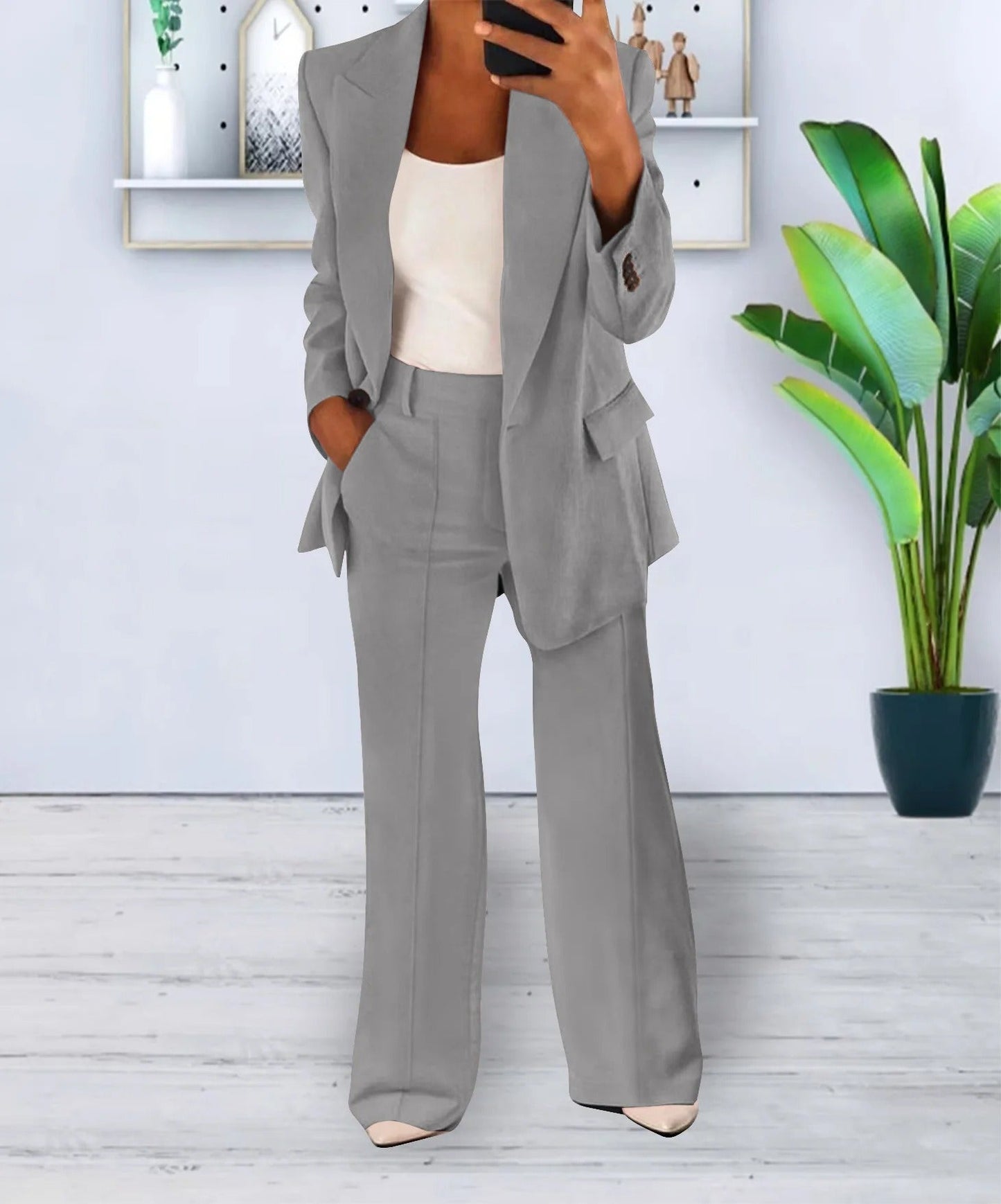 Charlotte® | Jennifer blazer and pants set
