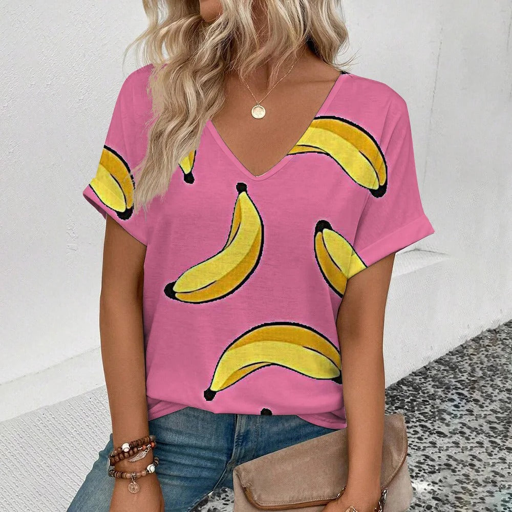 Bruenton® | Modern T-Shirt With Fruit Print