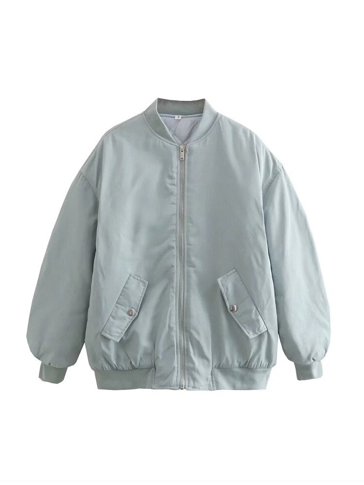 Marcia | Women's Oversized Bomber Jacket