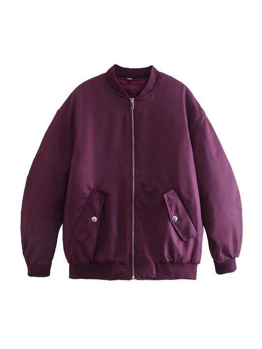 Marcia | Women's Oversized Bomber Jacket
