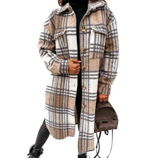 Dominique | Checked jacket for women