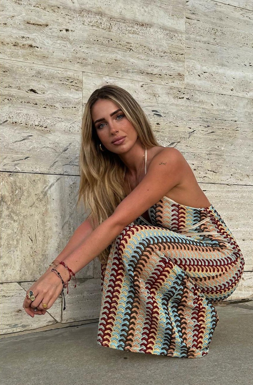 Daphne® | Long crochet dress