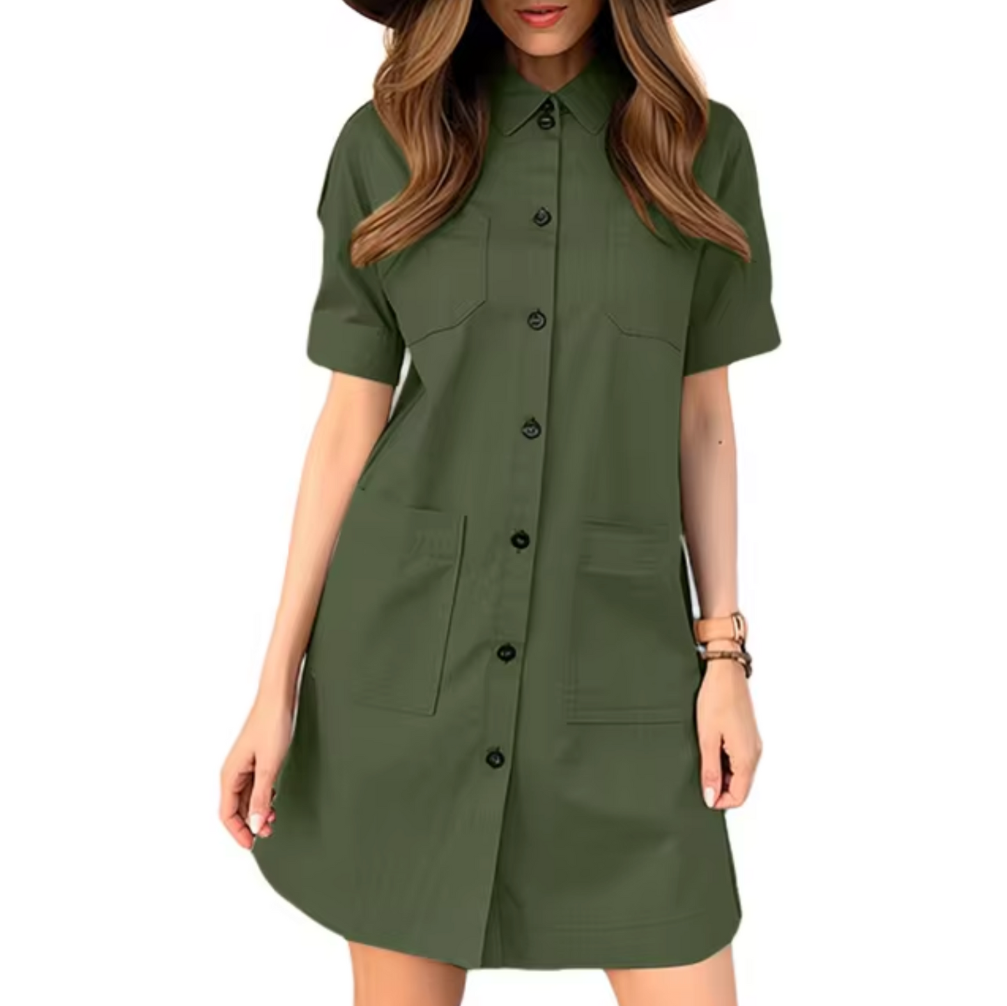 Charlotte® | Cargo shirt dress