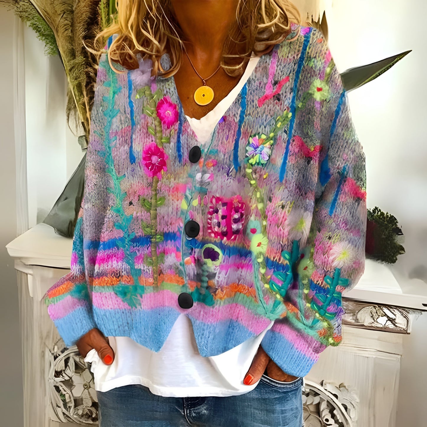 Elara® | Cardigan in cheerful colors