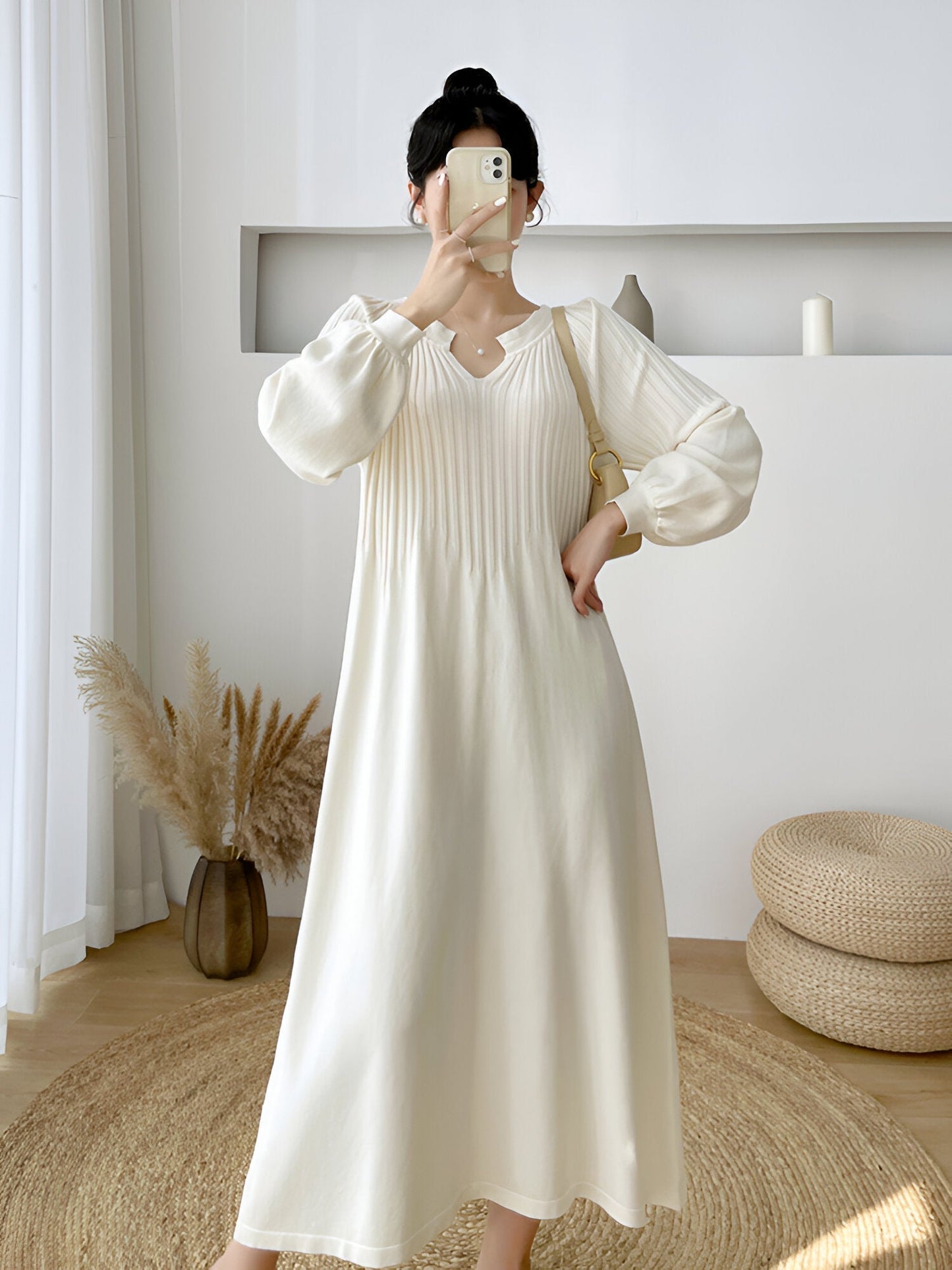 Alba® | Knitted Autumn And Winter Dress For Women